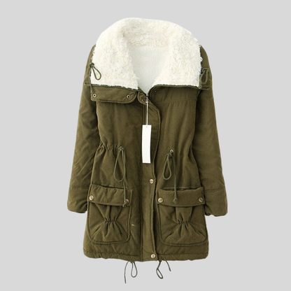 Women's Winter Parka - Lined Warm Insulated