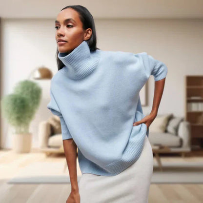 Elegant Women's Turtleneck Sweater