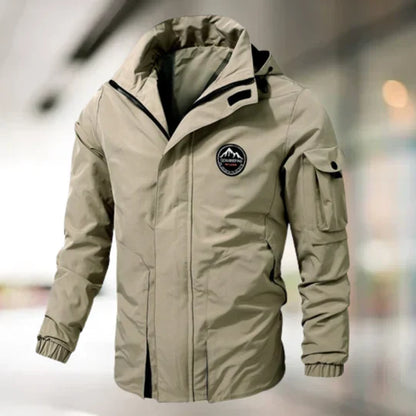 Practical Military Jacket Windproof Cargo Style