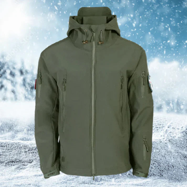Wasser- und Winddichte Militärjacke Outdoor - IdealeKleiden