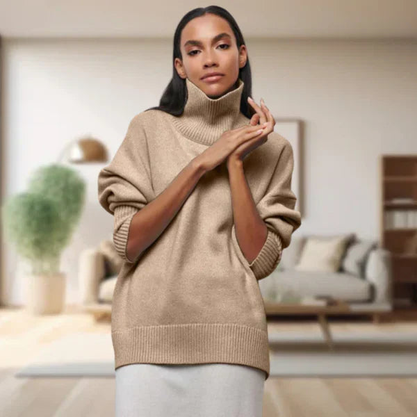 Elegant Women's Turtleneck Sweater