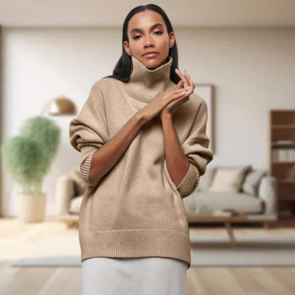 Elegant Women's Turtleneck Sweater