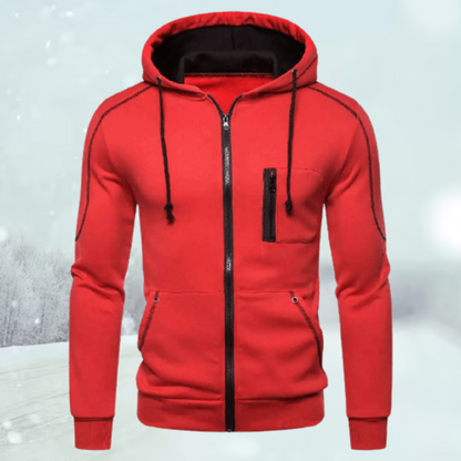 Sporty Men's Hoodie Modern Design
