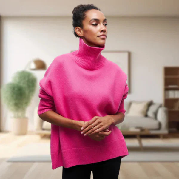 Elegant Women's Turtleneck Sweater