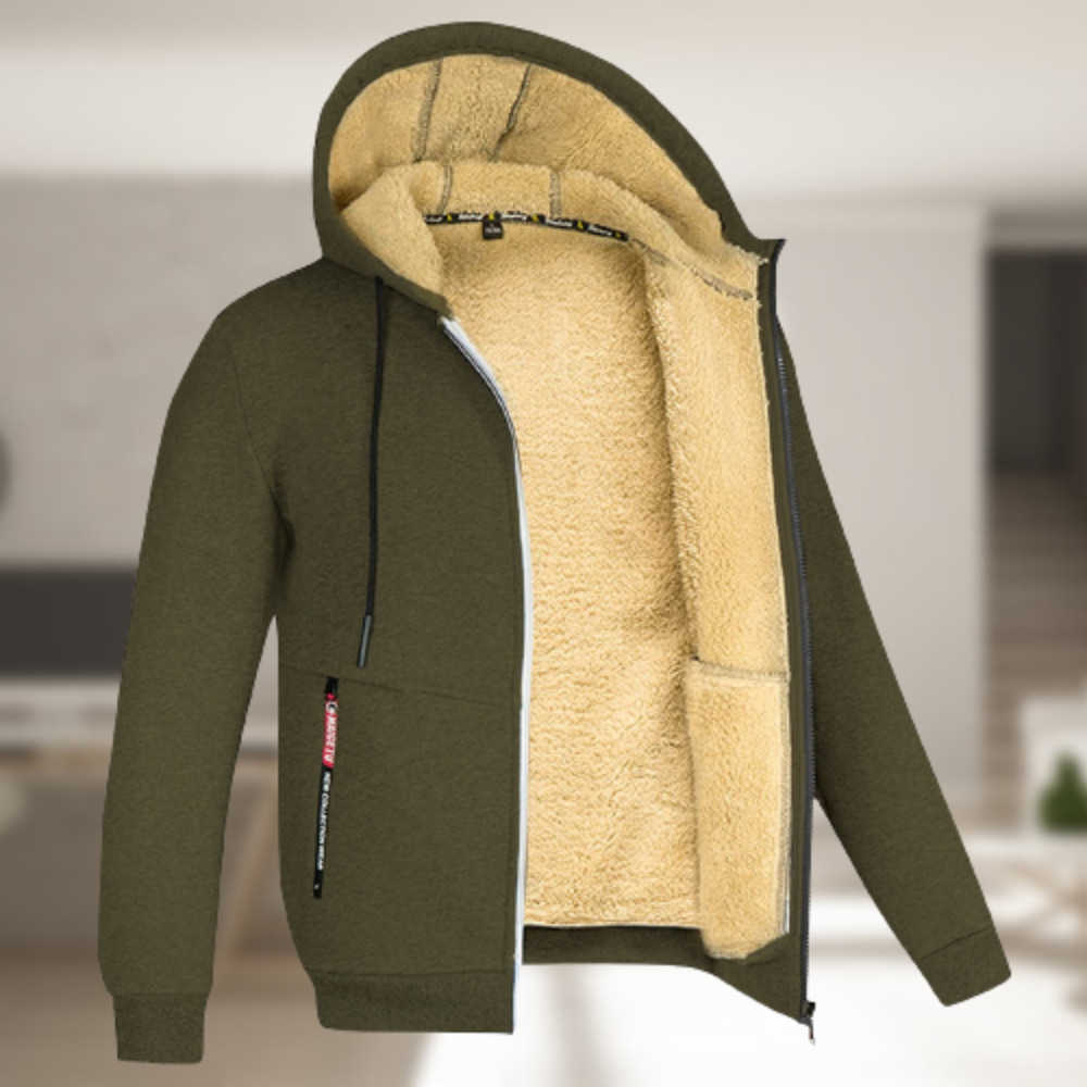Practical Men's Hooded Casual Jacket