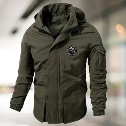 Practical Military Jacket Windproof Cargo Style