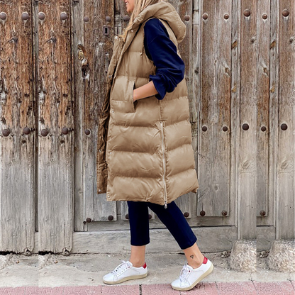 Sleeveless Winter Jacket for Women