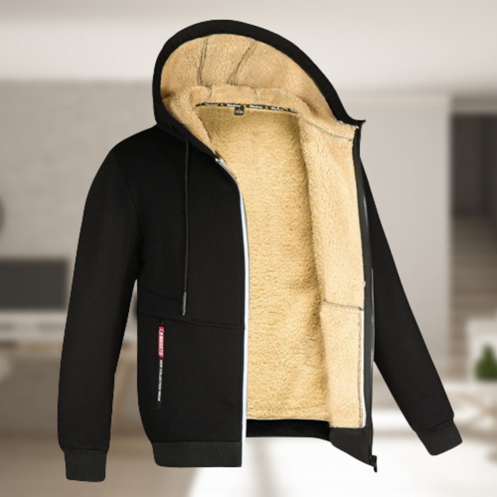 Practical Men's Hooded Casual Jacket