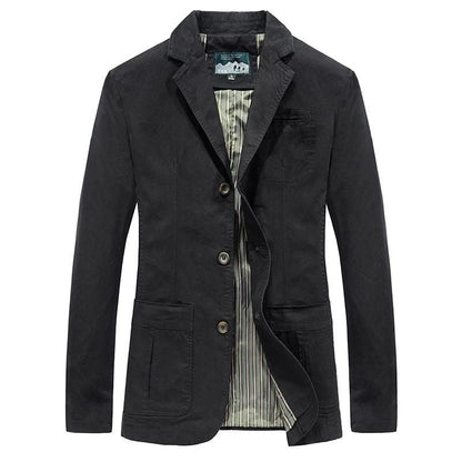 Men's Blazer Jacket Modern 3-Button Style