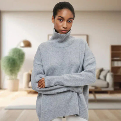 Elegant Women's Turtleneck Sweater