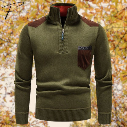 Men's Warm Zipper Cardigan