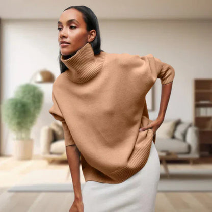 Elegant Women's Turtleneck Sweater