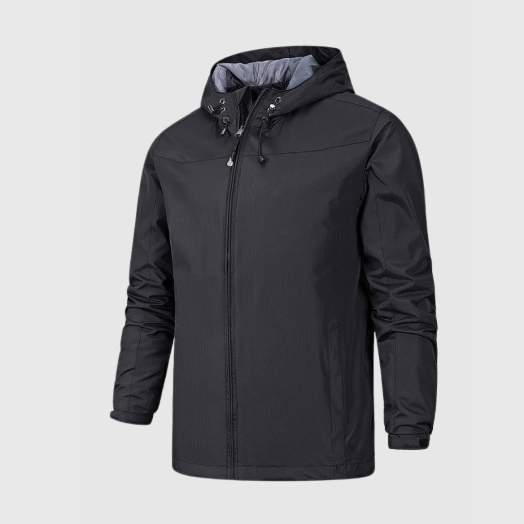 Stylish Men's Waterproof Sporty Rain Jacket
