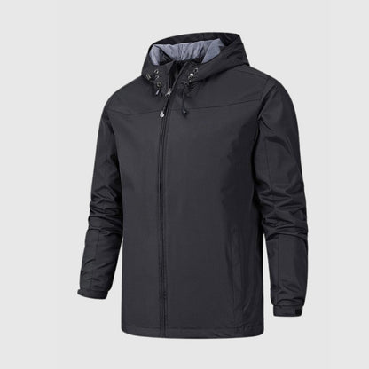Stylish Men's Waterproof Sporty Rain Jacket
