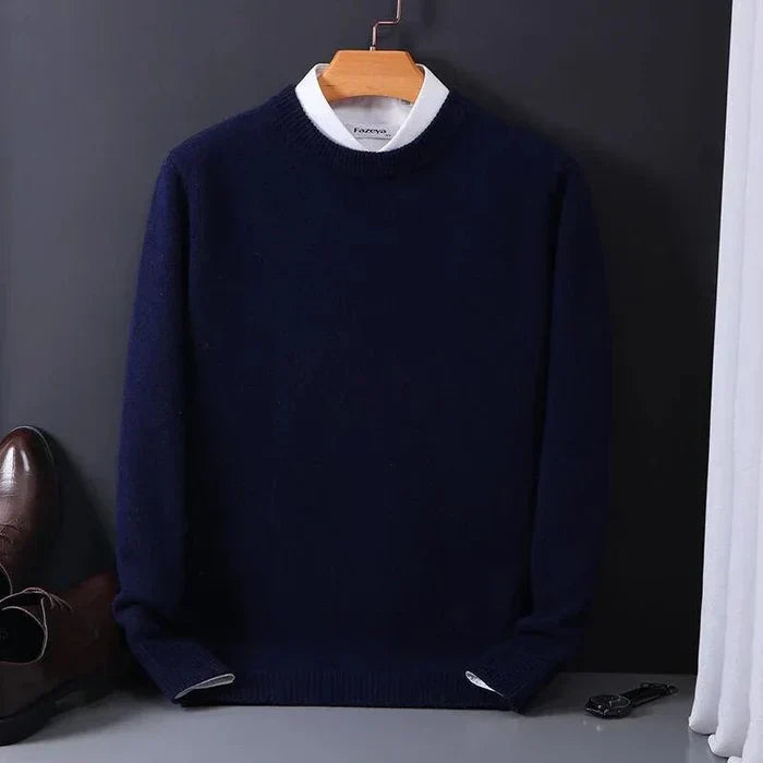 Men's Cashmere Sweater Relaxed Fit