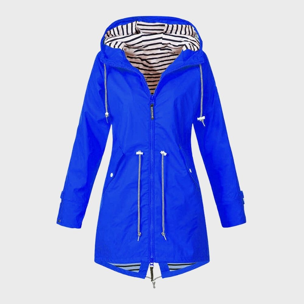 Long Rain Jacket Women Waterproof