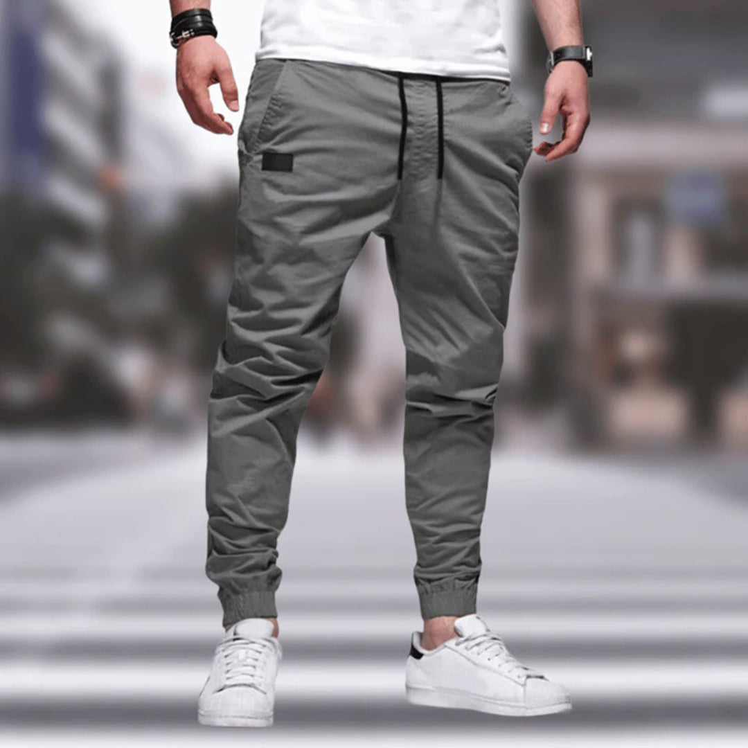Bequeme Cargo Hose SlimFit mit Kordelbund - IdealeKleiden