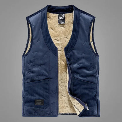 Soft Down Vest Plush Lining Women's