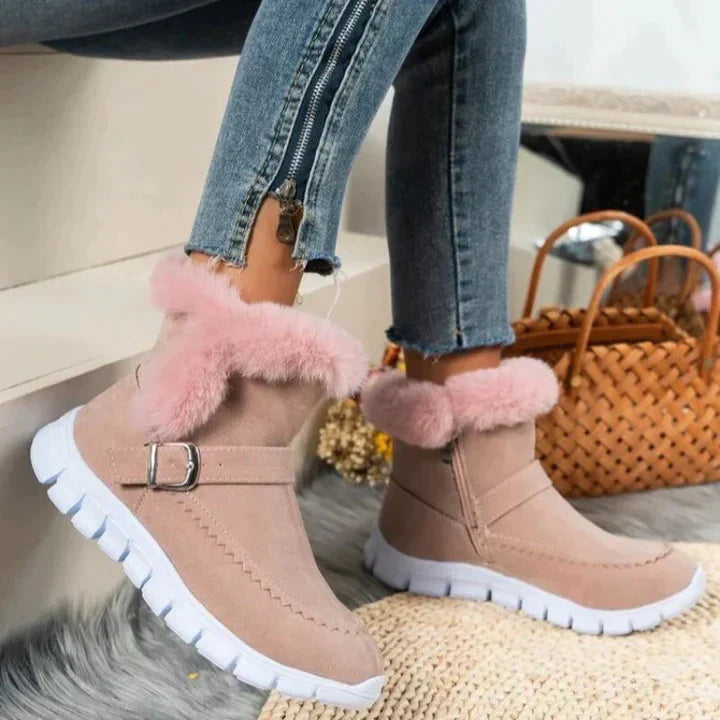 Soft Boots for Women Velvet Look