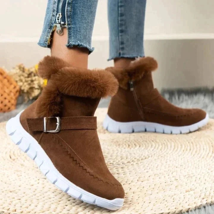 Soft Boots for Women Velvet Look