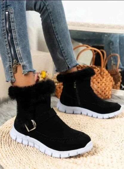 Soft Boots for Women Velvet Look