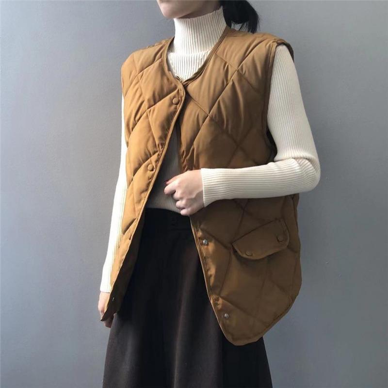 Quilted Women's Bomber Jacket Winter