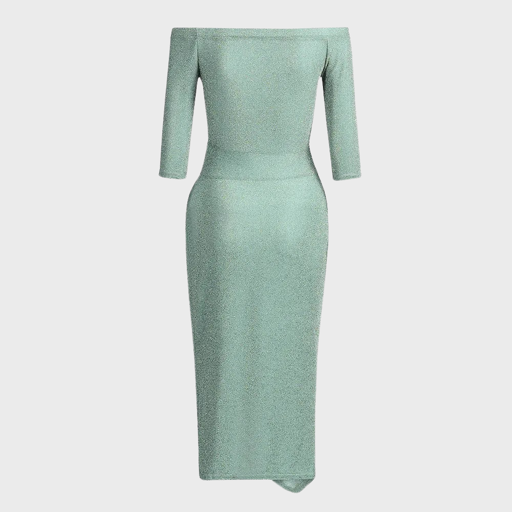 Glitzer Abendkleid Elegant Damen - IdealeKleiden