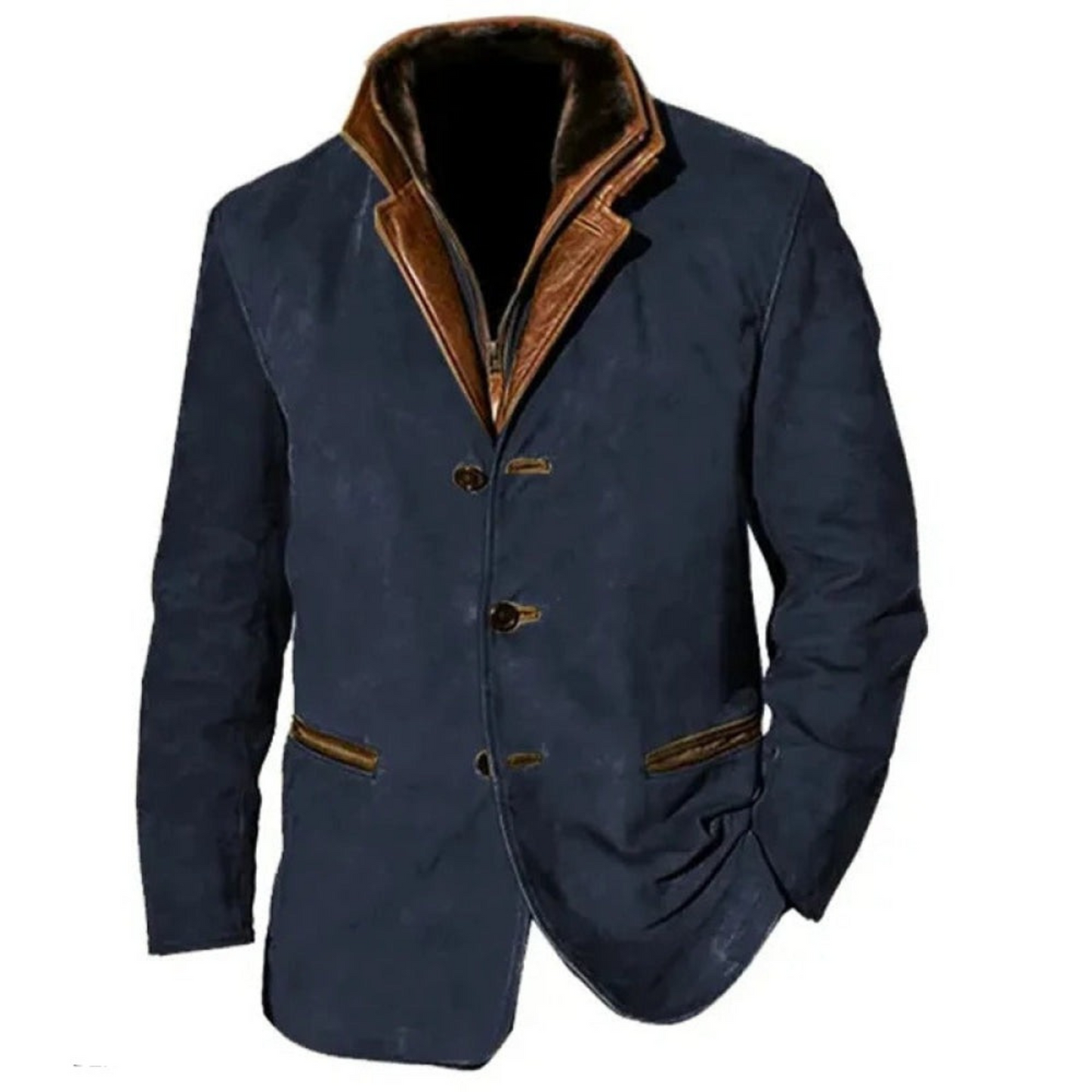 Men's Vintage Style Leather Jacket