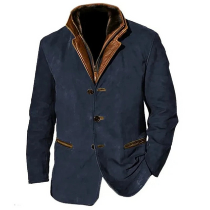 Men's Vintage Style Leather Jacket