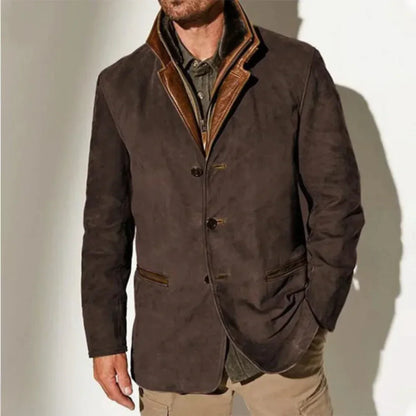Men's Vintage Style Leather Jacket