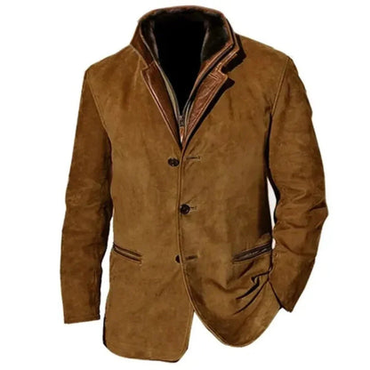 Men's Vintage Style Leather Jacket