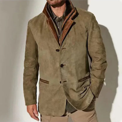 Men's Vintage Style Leather Jacket