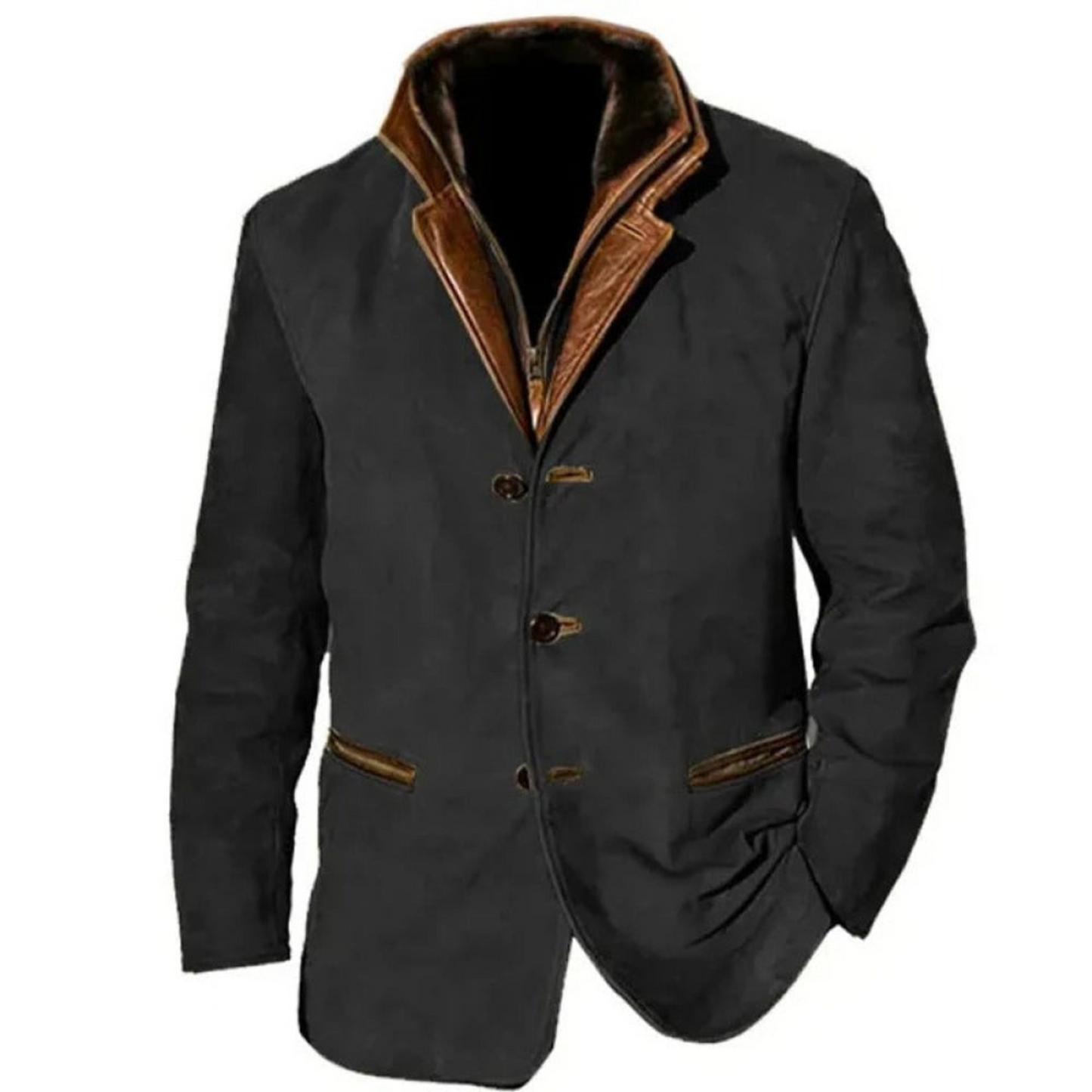Men's Vintage Style Leather Jacket