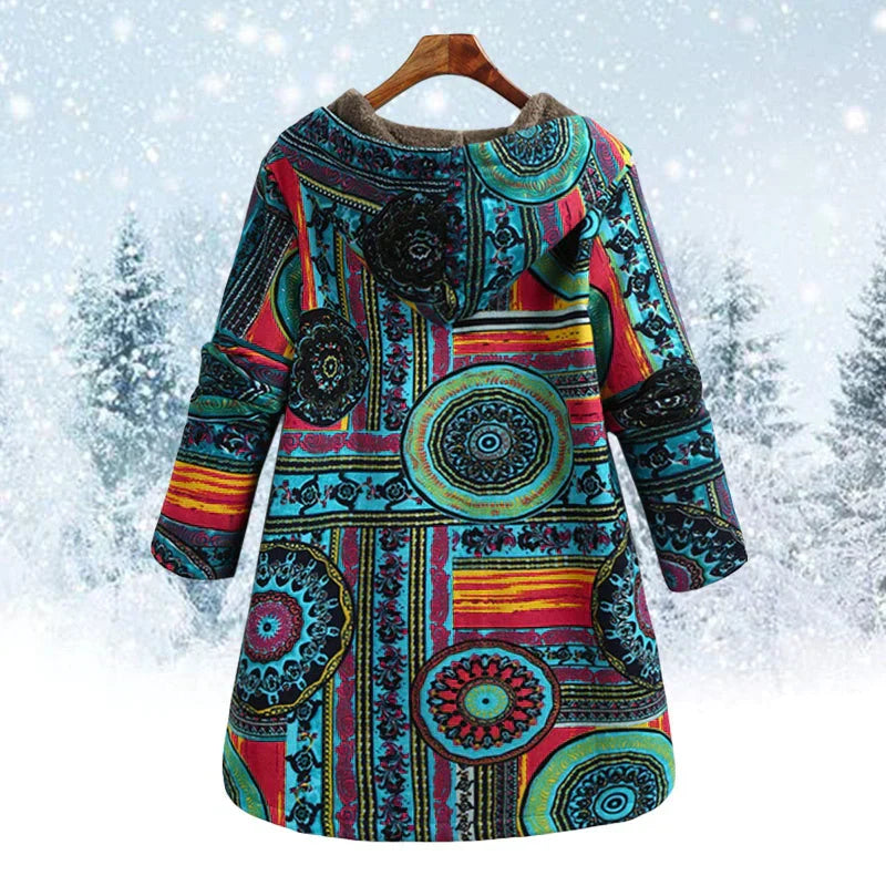 Stylische Winterjacke - Warmes Hoodie für Frauen - IdealeKleiden
