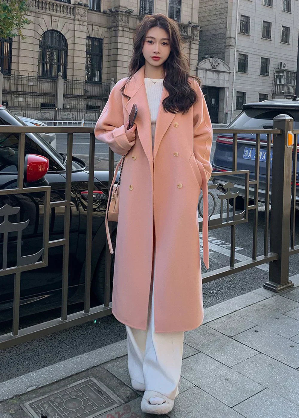 Stylish Women's Wool Winter Coat