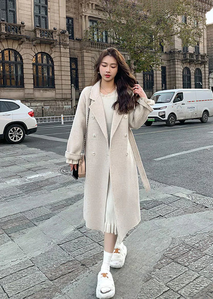 Stylish Women's Wool Winter Coat