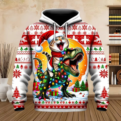 Christmas Jumper with Print - Comfortable & Stylish for Women and Men
