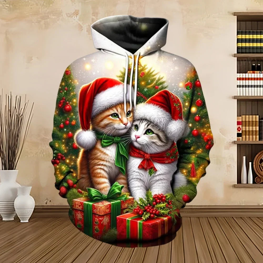 Christmas Jumper with Print - Comfortable & Stylish for Women and Men