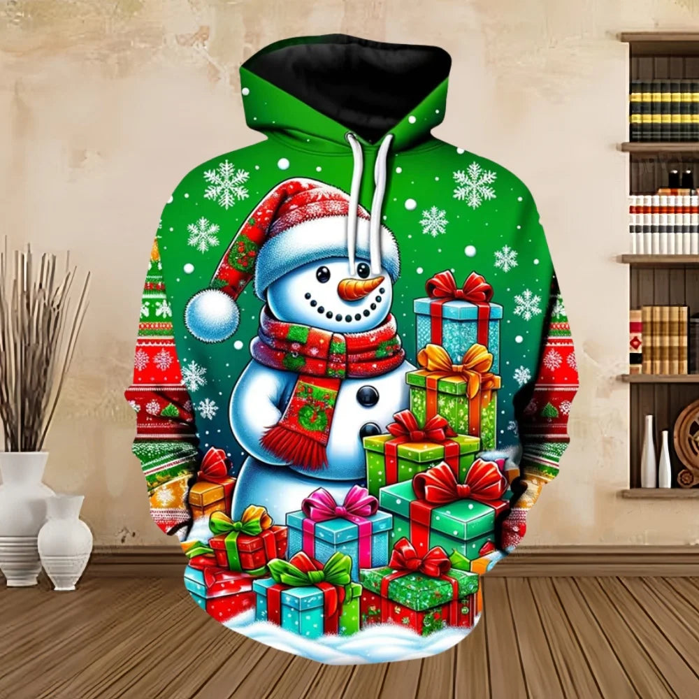 Christmas Jumper with Print - Comfortable & Stylish for Women and Men