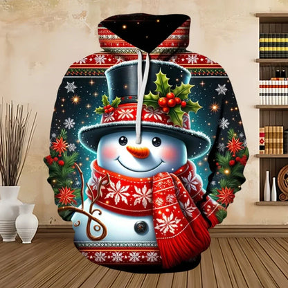 Christmas Jumper with Print - Comfortable & Stylish for Women and Men