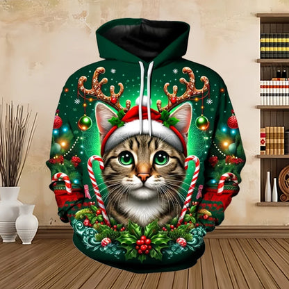 Christmas Jumper with Print - Comfortable & Stylish for Women and Men