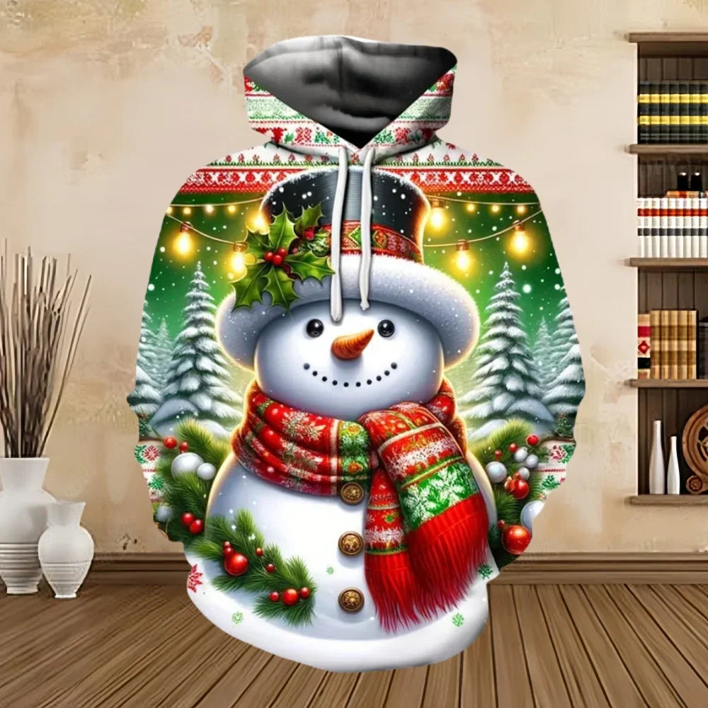 Christmas Jumper with Print - Comfortable & Stylish for Women and Men