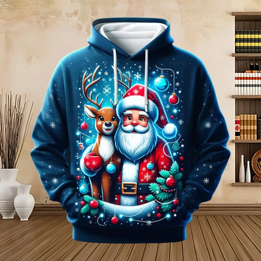 Christmas Jumper with Print - Comfortable & Stylish for Women and Men