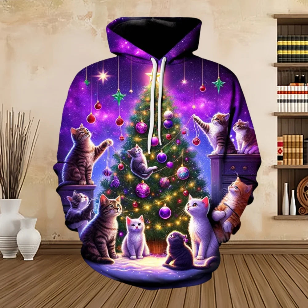 Christmas Jumper with Print - Comfortable & Stylish for Women and Men