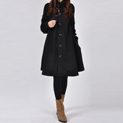 Elegant Women's Jacket Long and Versatile