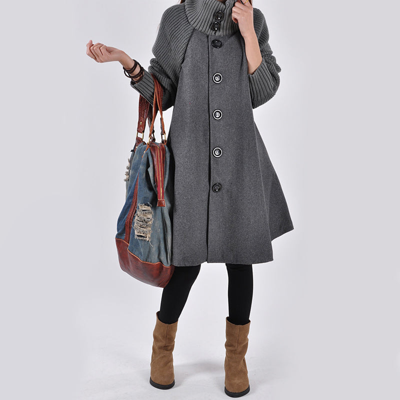 Elegant Women's Long Jacket