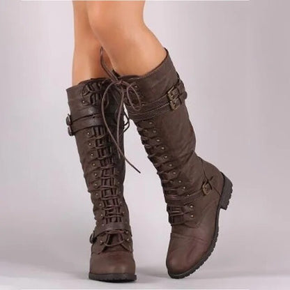 Retro Pointed Toe Women's Boots