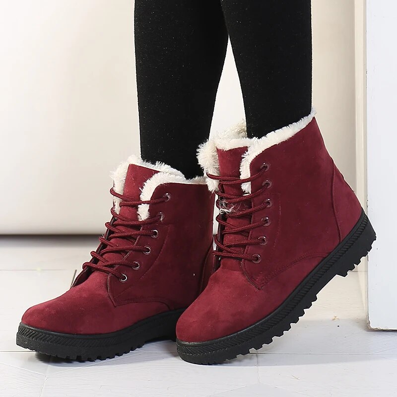 Women's Winter Boots Snow Quick Dry