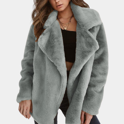 Women's Soft Plush Winter Coat