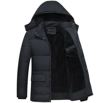 Padded Winter Jacket With Hood